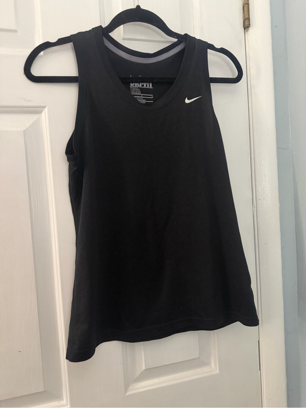 Nike Dri-FIT Black Sleeveless Workout Tank Top Women’s M